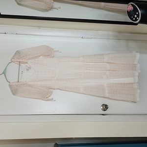 Rachel Parcell pink gingham dress